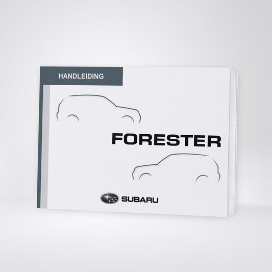 2013-2017 Subaru Forester Gebruikershandleiding | Nederlands