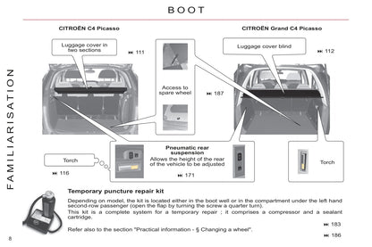 2011-2013 Citroën C4 Picasso/Grand C4 Picasso Gebruikershandleiding | Engels