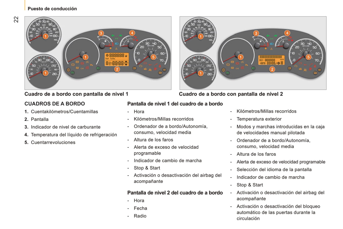 2014 Peugeot Bipper Owner's Manual | Spanish