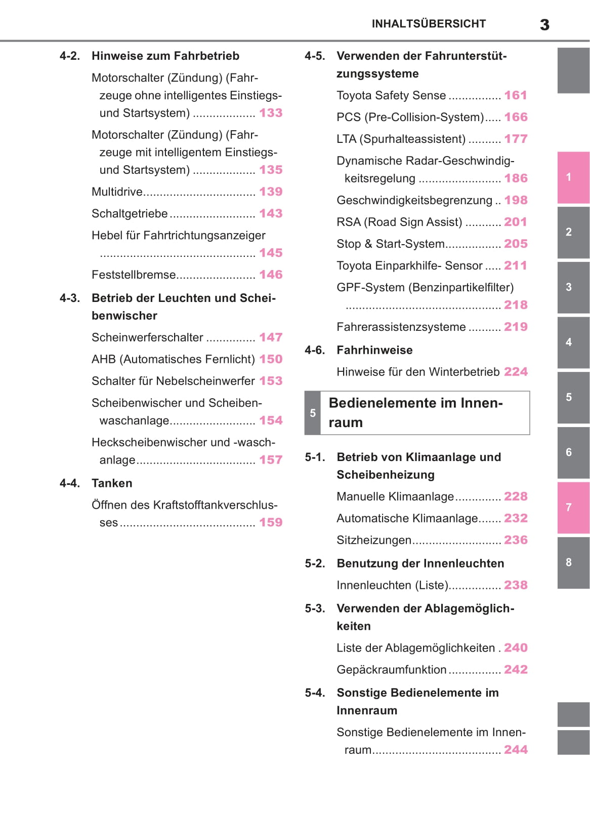 2022-2023 Toyota Aygo X Owner's Manual | German