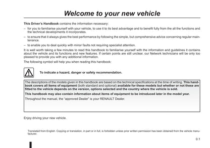 2016-2020 Renault Talisman Gebruikershandleiding | Engels