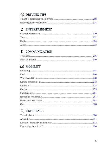 2021 Mini Hardtop Owner's Manual | English