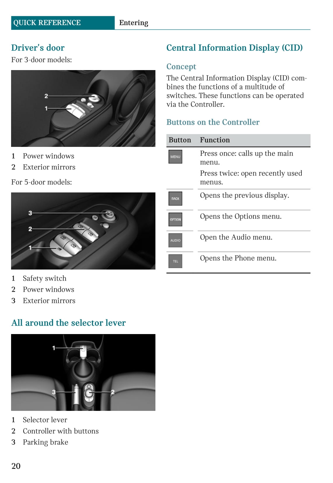 2021 Mini Hardtop Owner's Manual | English