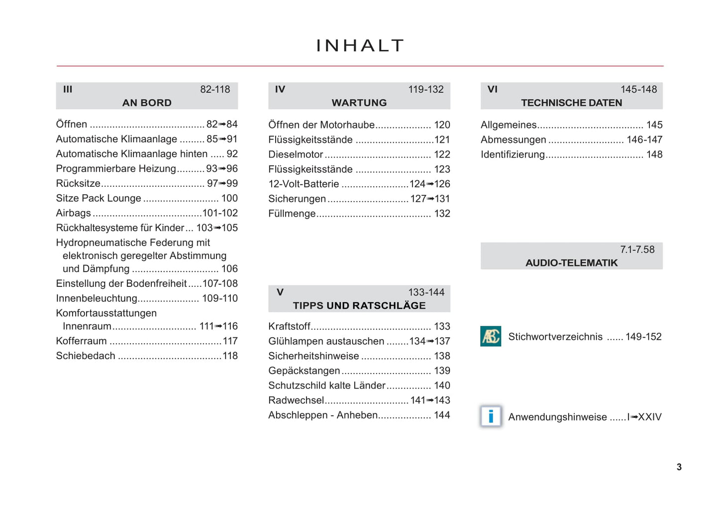 2011-2012 Citroën C6 Gebruikershandleiding | Duits