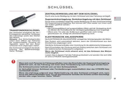 2011-2012 Citroën C6 Gebruikershandleiding | Duits