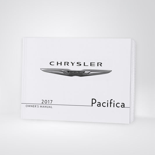 2017 Chrysler Pacifica Gebruikershandleiding | Engels