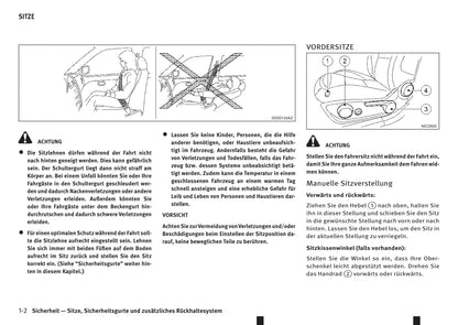 2016-2017 Infiniti Q30 Owner's Manual | German