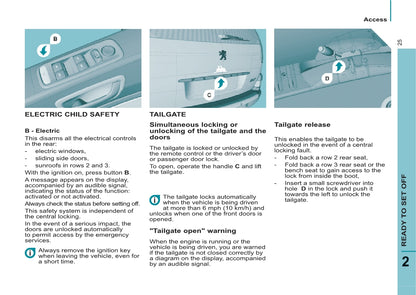 2013-2014 Peugeot 807 Owner's Manual | English