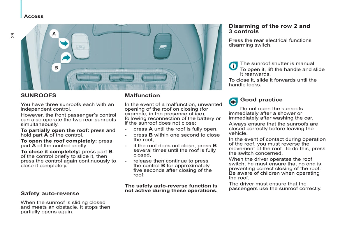 2013-2014 Peugeot 807 Owner's Manual | English