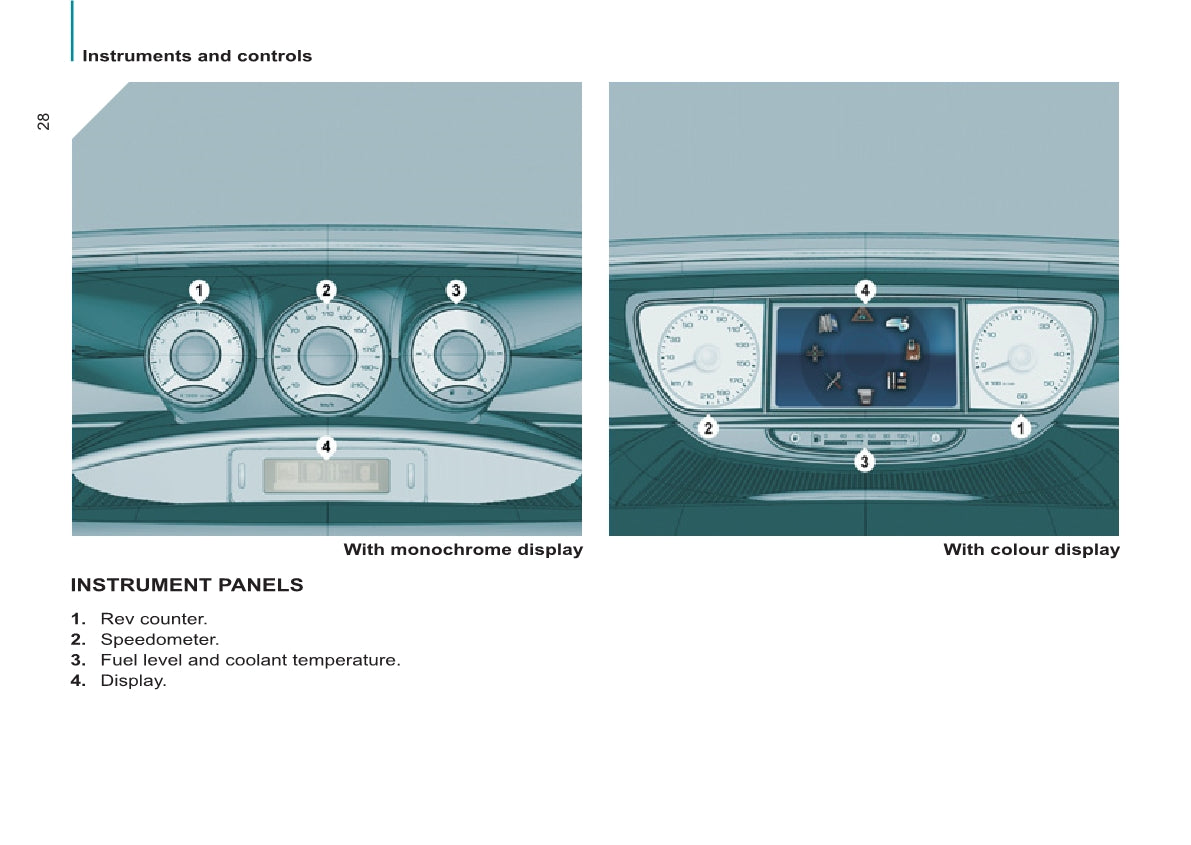 2013-2014 Peugeot 807 Owner's Manual | English