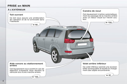 2011-2012 Peugeot 4007 Manuel du propriétaire | Français