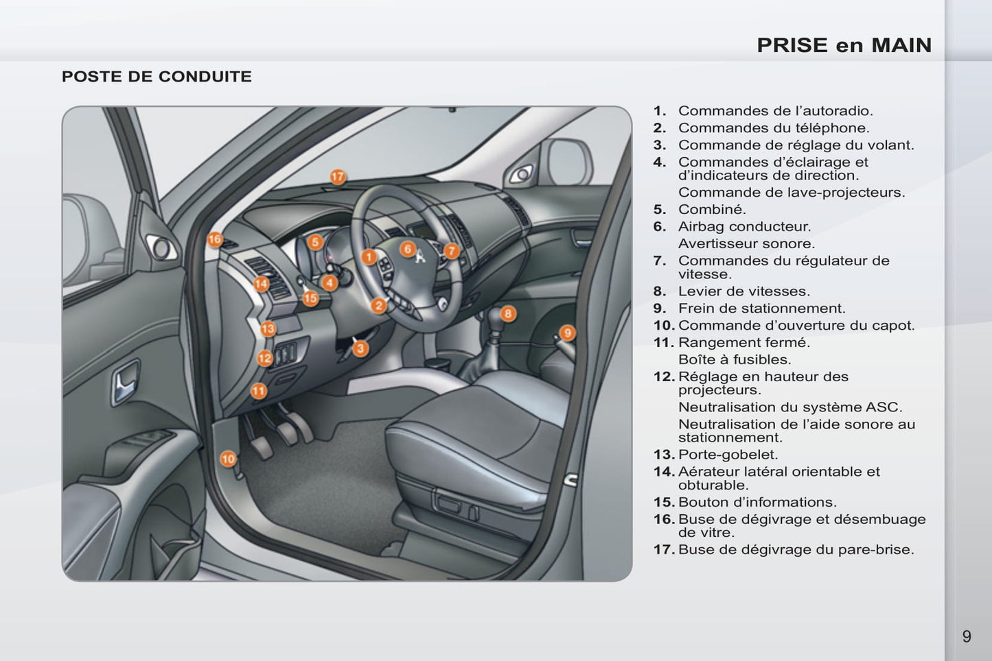 2011-2012 Peugeot 4007 Manuel du propriétaire | Français