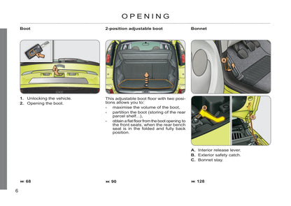 2008-2012 Citroën C3 Picasso Gebruikershandleiding | Engels