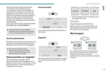 2018-2020 Peugeot Expert/Traveller Owner's Manual | Dutch