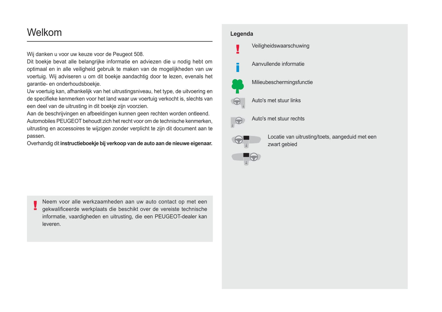 2019-2023 Peugeot 508 Gebruikershandleiding | Nederlands