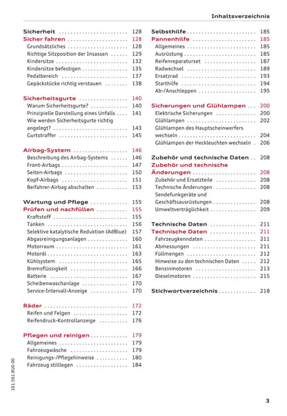 2015-2018 Audi Q3 Gebruikershandleiding | Duits