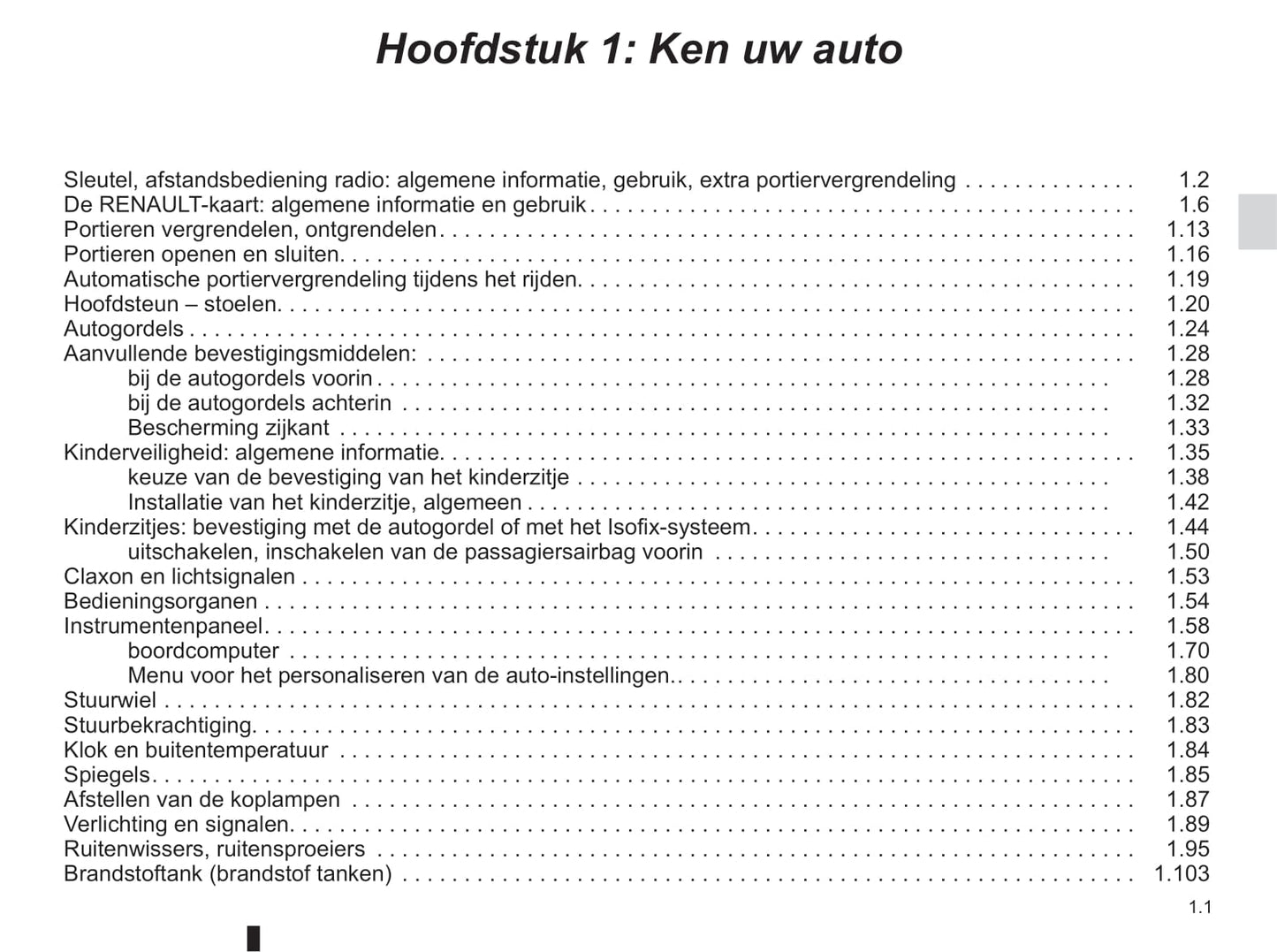 2016-2020 Renault Mégane Gebruikershandleiding | Nederlands