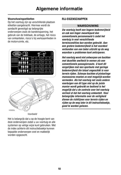2005-2006 Land Rover Freelander Gebruikershandleiding | Nederlands