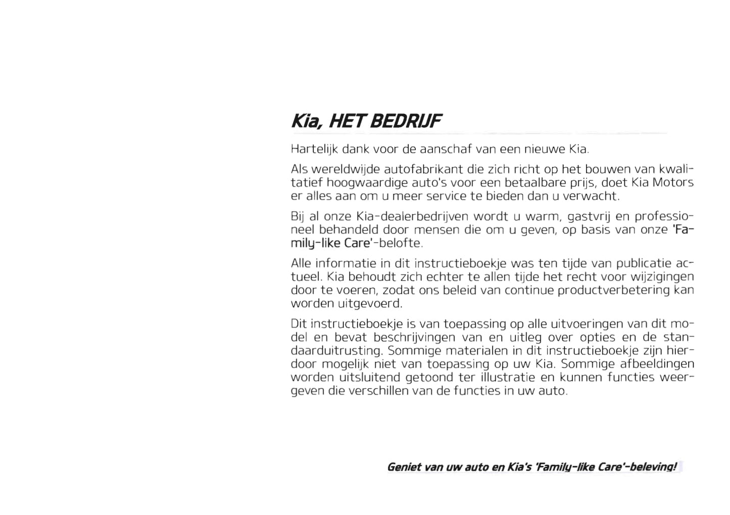 2019-2020 Kia Niro Gebruikershandleiding | Nederlands