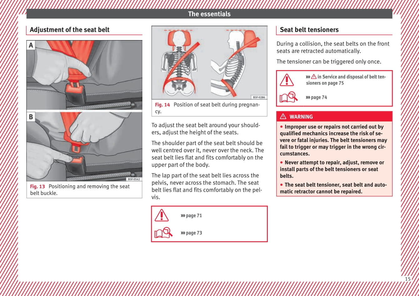 2012-2015 Seat Ibiza Gebruikershandleiding | Engels