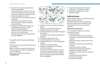 2020-2023 Peugeot 2008 / e-2008 Owner's Manual | Spanish