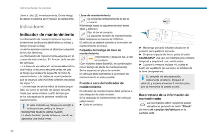 2020-2023 Peugeot 2008 / e-2008 Owner's Manual | Spanish