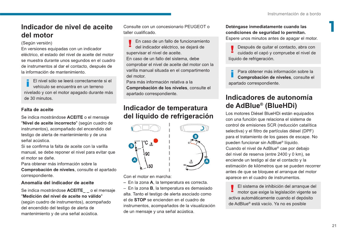 2020-2023 Peugeot 2008 / e-2008 Owner's Manual | Spanish