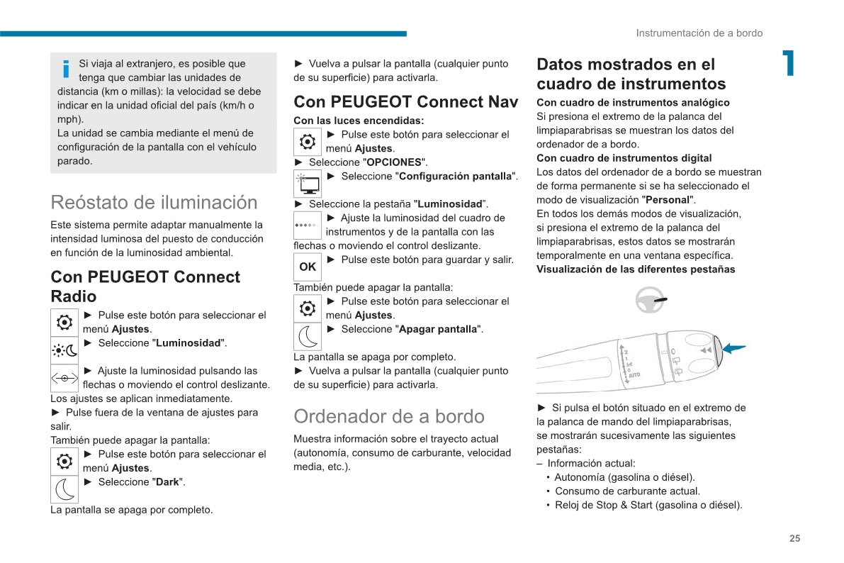 2020-2023 Peugeot 2008 / e-2008 Owner's Manual | Spanish