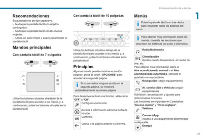 2020-2023 Peugeot 2008 / e-2008 Owner's Manual | Spanish