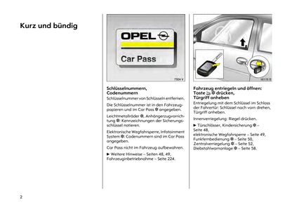 2003-2006 Opel Combo/Corsa Gebruikershandleiding | Duits