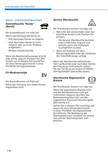 2019-2022 Hyundai Kona Gebruikershandleiding | Duits