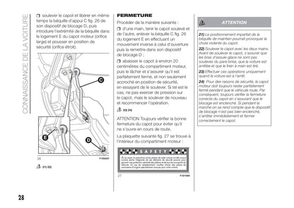 2017-2018 Fiat Panda Owner's Manual | French