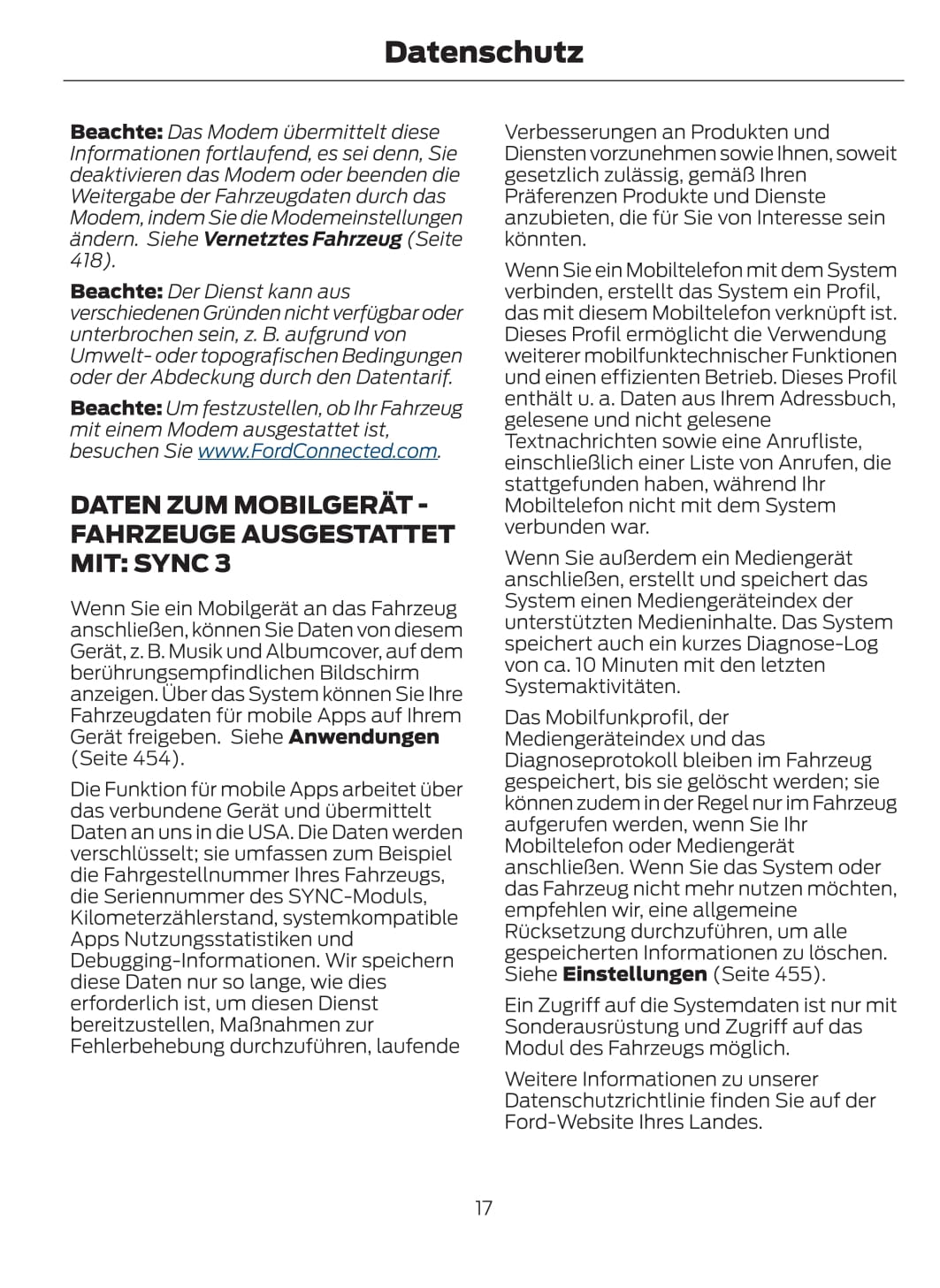 2018-2021 Ford Galaxy/S-max Gebruikershandleiding | Duits