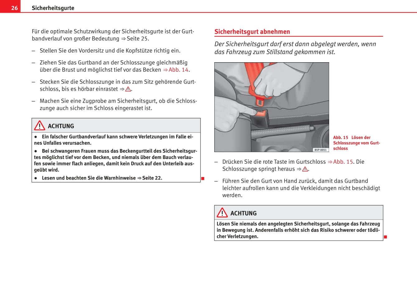 2012-2015 Seat Ibiza Gebruikershandleiding | Duits