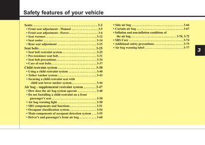 2014 Kia Sorento Owner's Manual | English