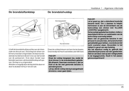 1998-2002 Daihatsu Sirion Gebruikershandleiding | Nederlands