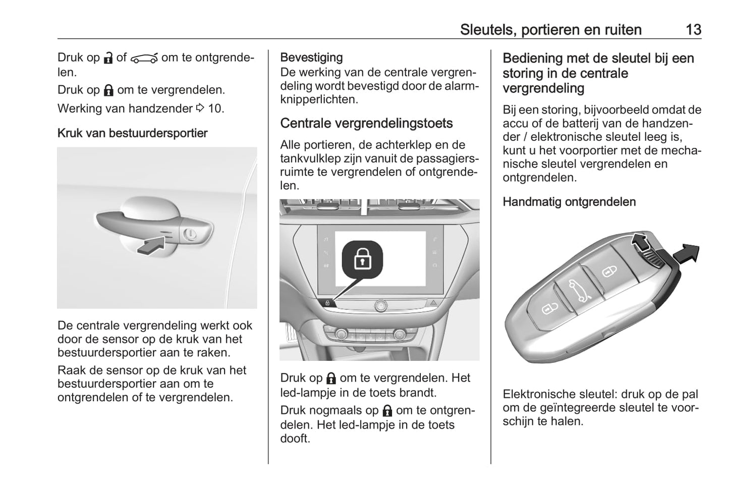 2021-2023 Opel Corsa/Corsa-e Gebruikershandleiding | Nederlands