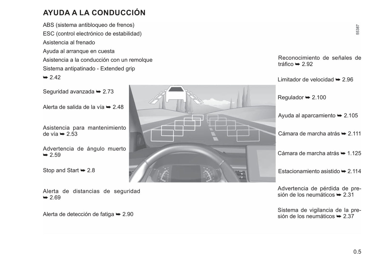 2022-2023 Renault Kangoo Gebruikershandleiding | Spaans