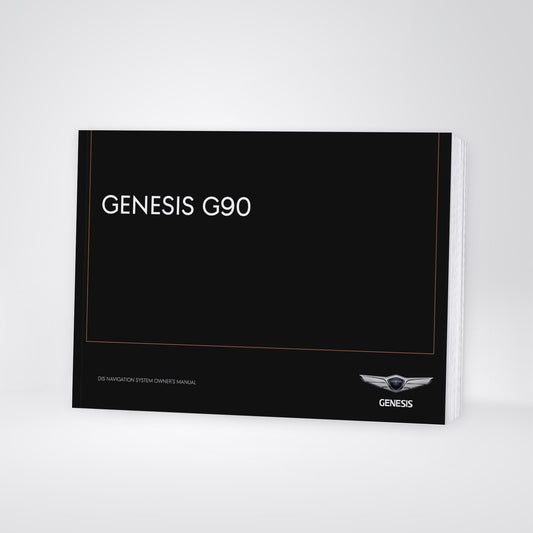 Genesis G90 Navigation System Gebruikershandleiding 2019