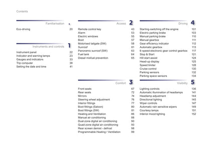 2012-2014 Peugeot 508 Gebruikershandleiding | Engels