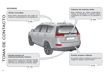 2011-2012 Citroën C-Crosser Owner's Manual | Spanish