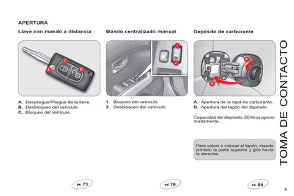 2011-2012 Citroën C-Crosser Owner's Manual | Spanish