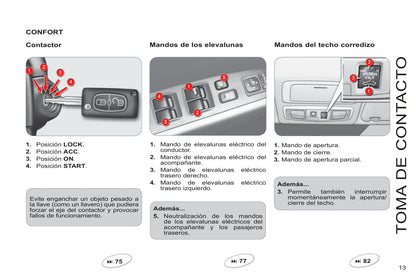 2011-2012 Citroën C-Crosser Gebruikershandleiding | Spaans