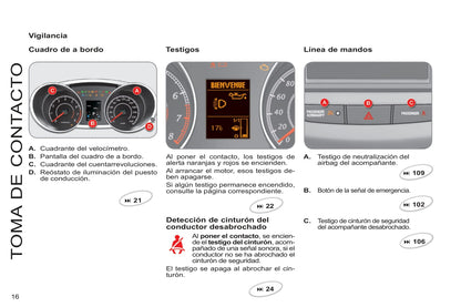 2011-2012 Citroën C-Crosser Owner's Manual | Spanish