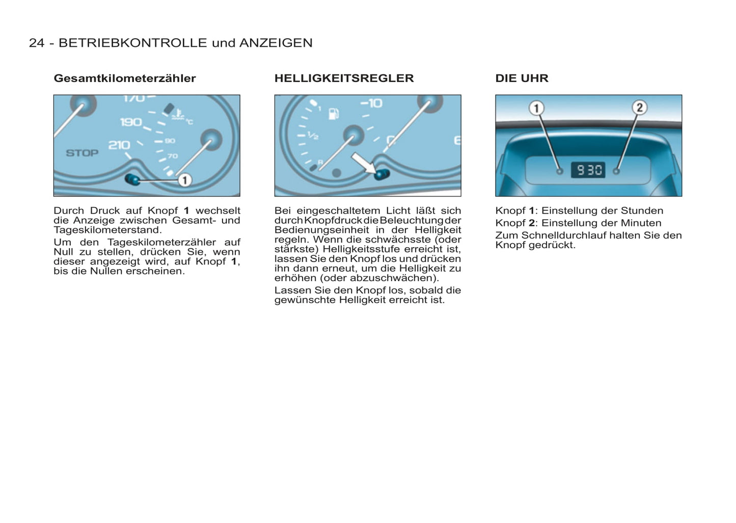 2011-2012 Peugeot Partner Origin Gebruikershandleiding | Duits