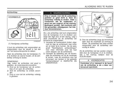 2013-2014 Suzuki S-Cross Owner's Manual | Dutch