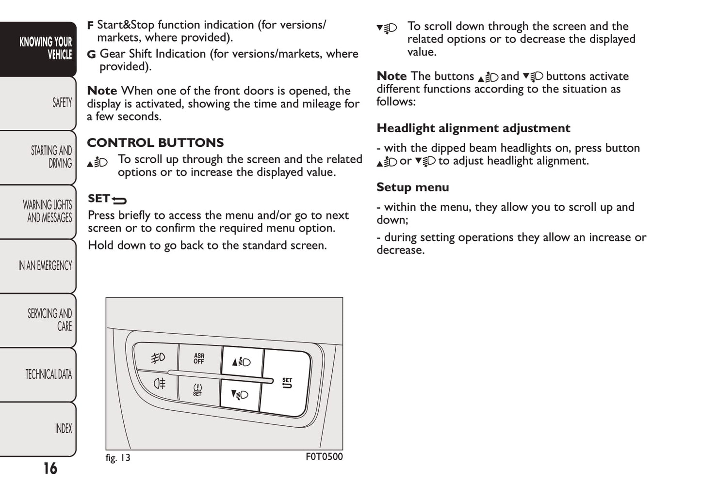 2016-2017 Fiat Qubo Owner's Manual | English