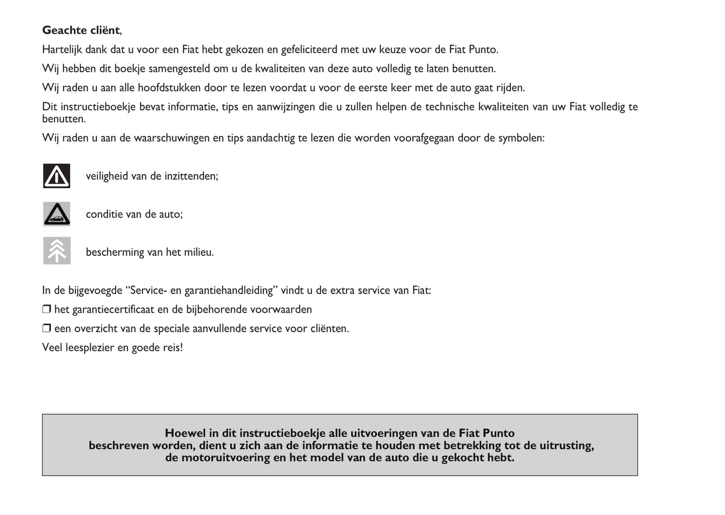 2009-2012 Fiat Punto Evo Gebruikershandleiding | Nederlands