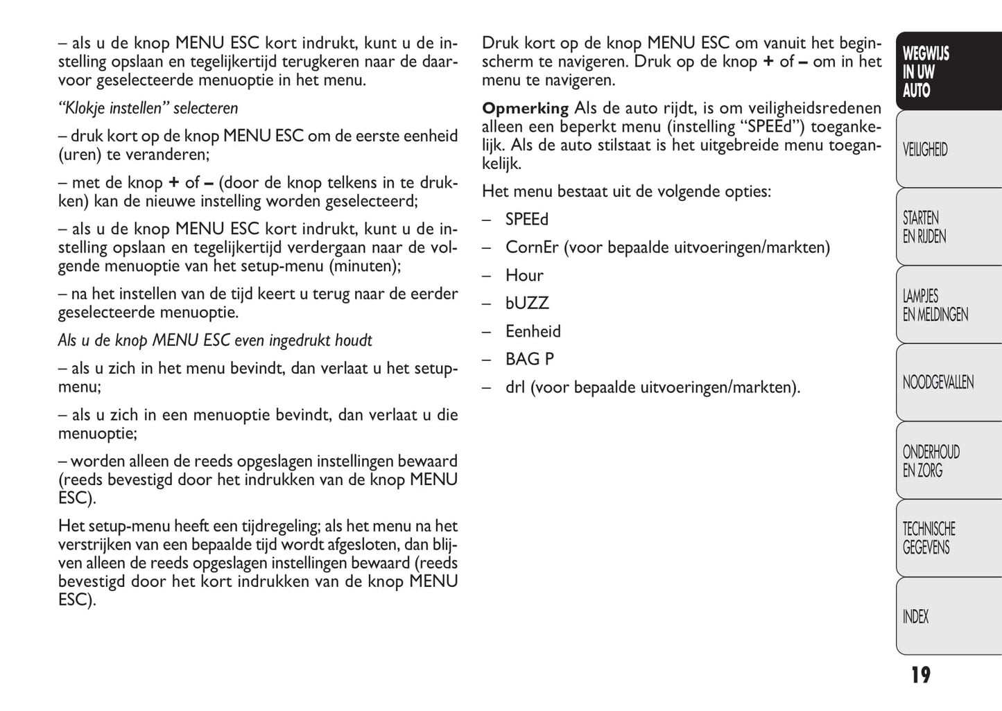 2009-2012 Fiat Punto Evo Gebruikershandleiding | Nederlands