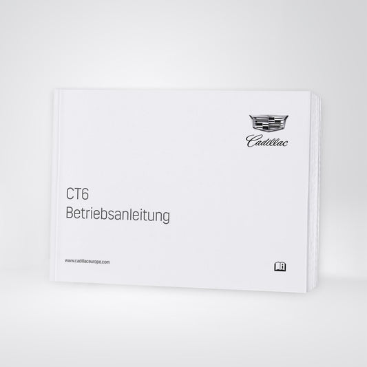 2017-2018 Cadillac CT6 Gebruikershandleiding | Duits